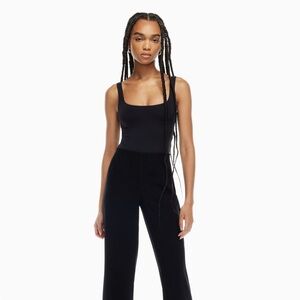 Aritzia Contour Tank Bodysuit Square-neck Tank Bodysuit